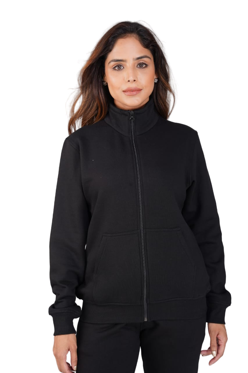 Dichs Performance Zip Sweat – Black